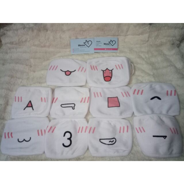 Khẩu trang vải mochi dễ thương | BigBuy360 - bigbuy360.vn