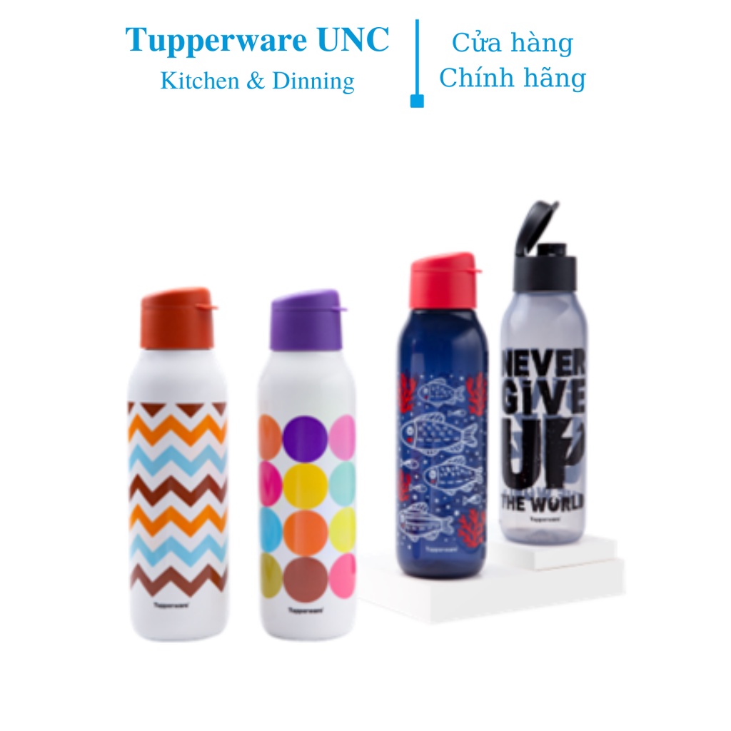 [Mã BMLTM50 giảm đến 50K đơn 99K] Bình nước Tupperware Eco Bottle Fancy 750ml