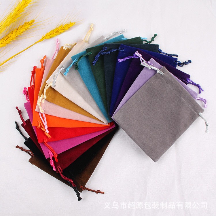 Túi nhung dây rút đựng bài tarot ví điện thoại tiền nhiều size nhiều màu sắc dễ thương