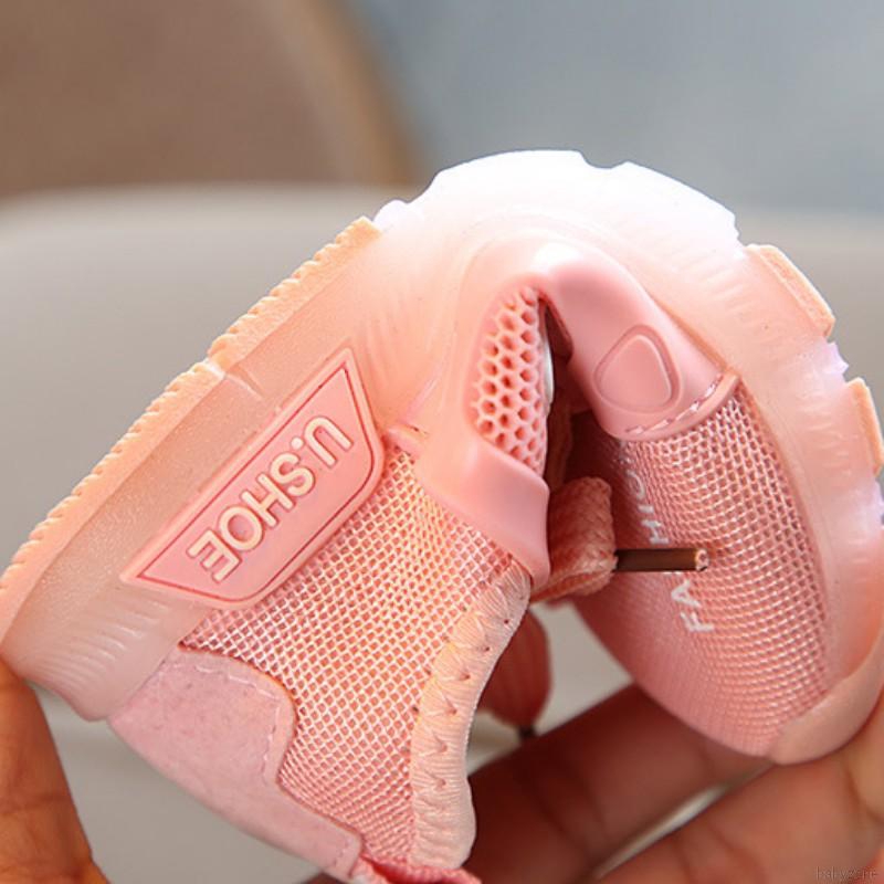 Giày Thể Thao Có Đèn Led Cho Bé Gái