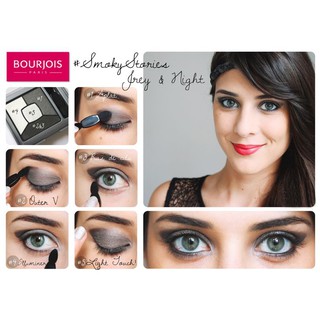 Phấn mắt 4 ô Bourjois Smoky Stories 3.2g