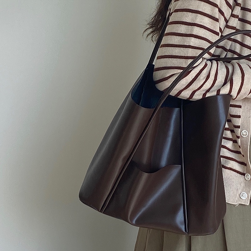 Túi xách IELGY đeo vai cầm tay sức chứa lớn phong cách Hàn Quốc thịnh hành