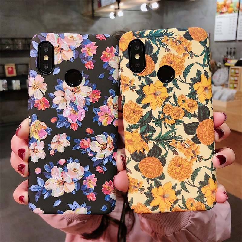 Ốp điện thoại cứng mặt nhám 001 vẽ tranh sơn dầu cho Xiaomi Redmi Note 10 9s 9 8 7 6 5 Pro Mi 11 10T 8 9 10 Pro Mi 10T Lite