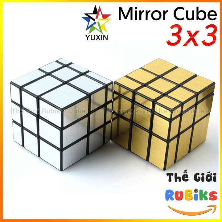 Rubik Gương Yuxin Black Kylin Mirror 3x3 Cube Biến Thể Rubic