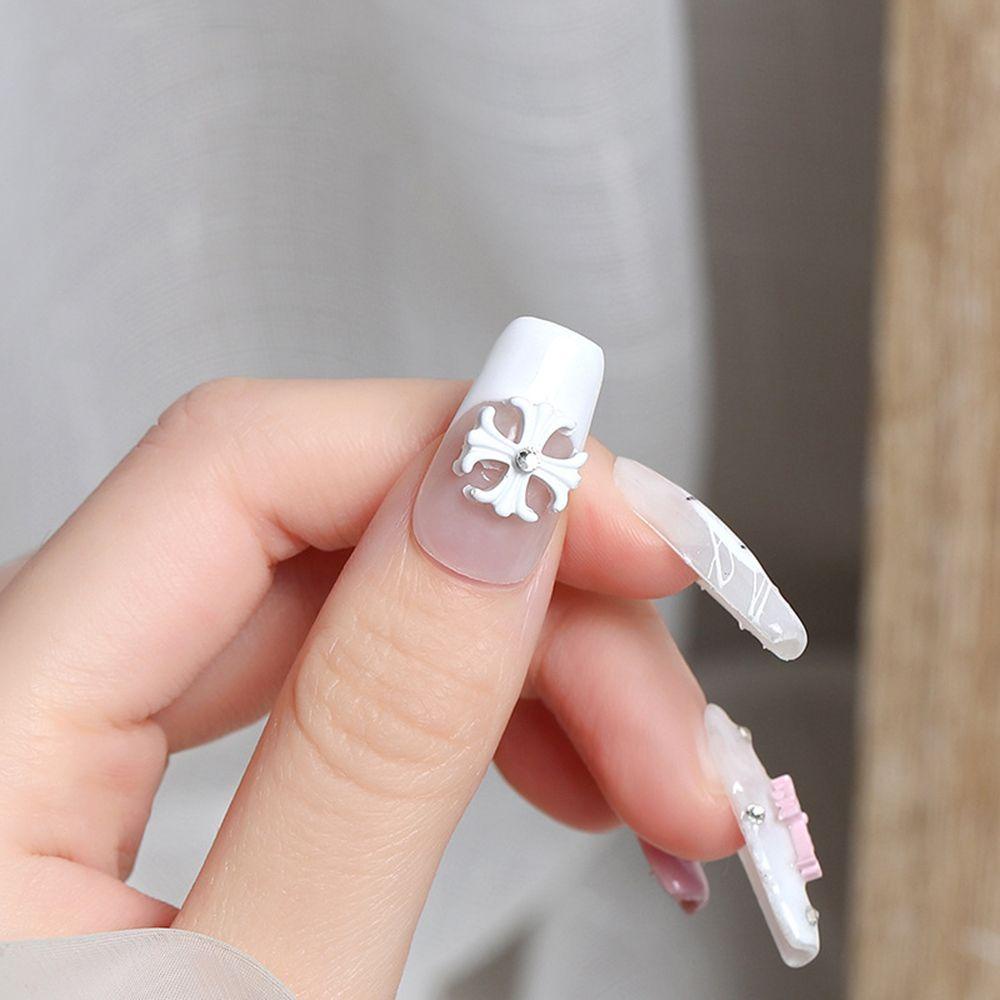 Khuôn Silicone Làm Móng Nghệ Thuật Phong Cách Nhật Bản|Khuôn Làm Móng Nghệ Thuật Hình Chữ Thập Bằng Epoxy DIY