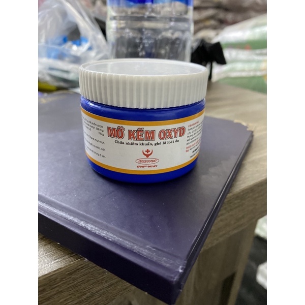 Mỡ kẽm bôi vết thương ghẻ ngứa,viêm nhiễm ngoài da cho chó mèo Oxy hanvet