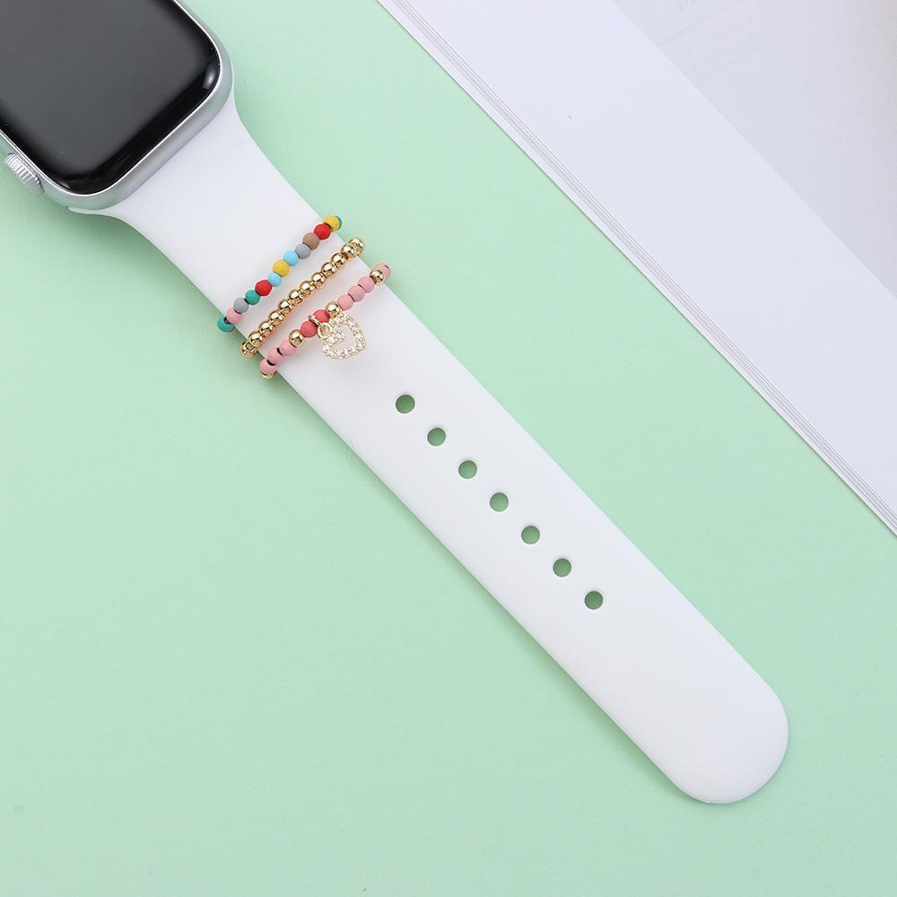 BTLIMER Set 3 Dây Đeo Tay Thời Trang Cho Đồng Hồ Thông Minh Apple Watch
