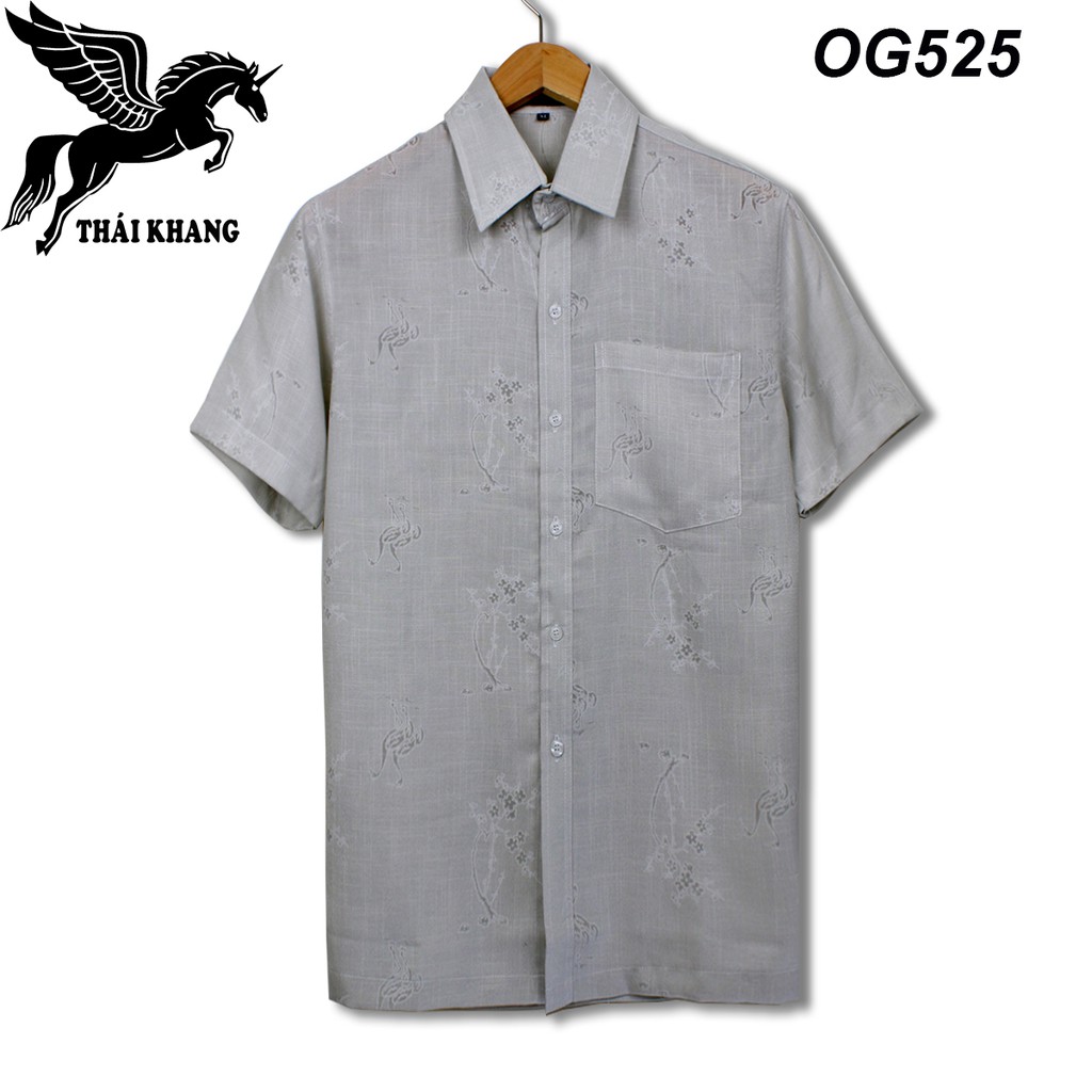 [Mã FAMAYMA2 giảm 10K đơn 50K] Sơ mi nam trung niên vãi đũi mềm siêu mát sơmi nam hoạ tiết đẹp Size 50-85kg | BigBuy360 - bigbuy360.vn