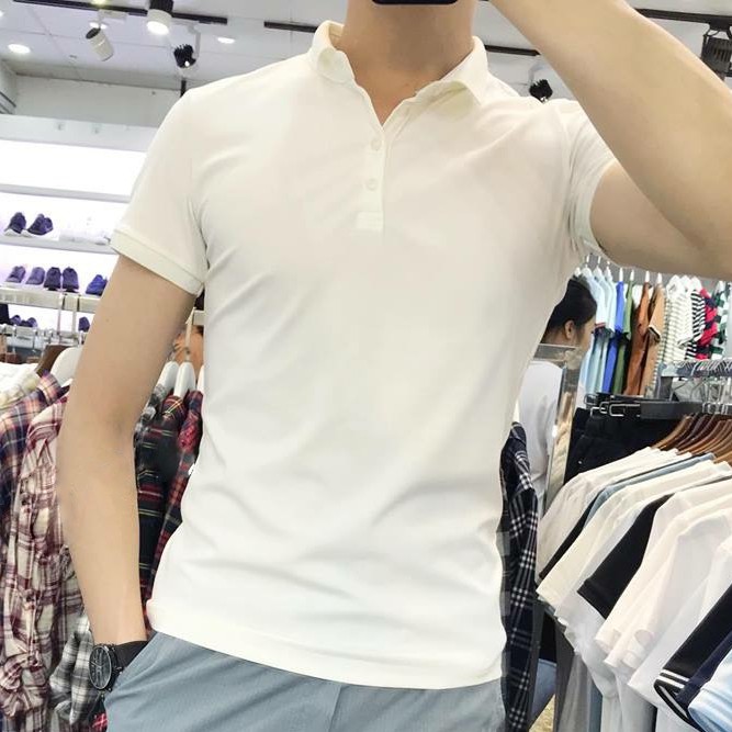 [Mã FAMALLT5 giảm 15% đơn 150K] Áo thun nam có cổ Kojiba kiểu dáng polo ôm body chất cotton siêu mát