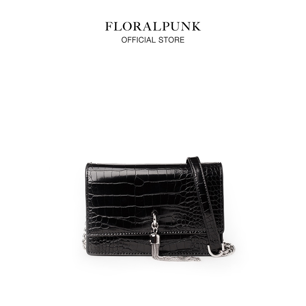 Túi xách Floralpunk Croc Tassel Crossbody Bag