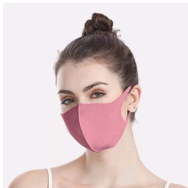 Combo 2 khau trang vai 3D phong cach thoi trang nhieu mau | BigBuy360 - bigbuy360.vn