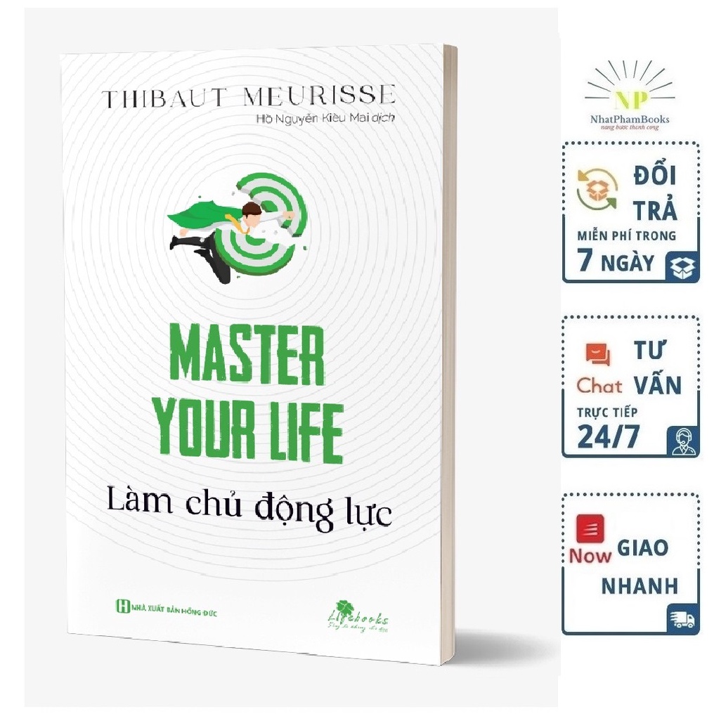 Sách - Master your life - Làm Chủ Động Lực Tặng Kèm Bookmark