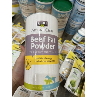 MỠ BÒ GRAU RINDERFETT-PULVER CHO CHÓ MÈO-100gr dùng thử
