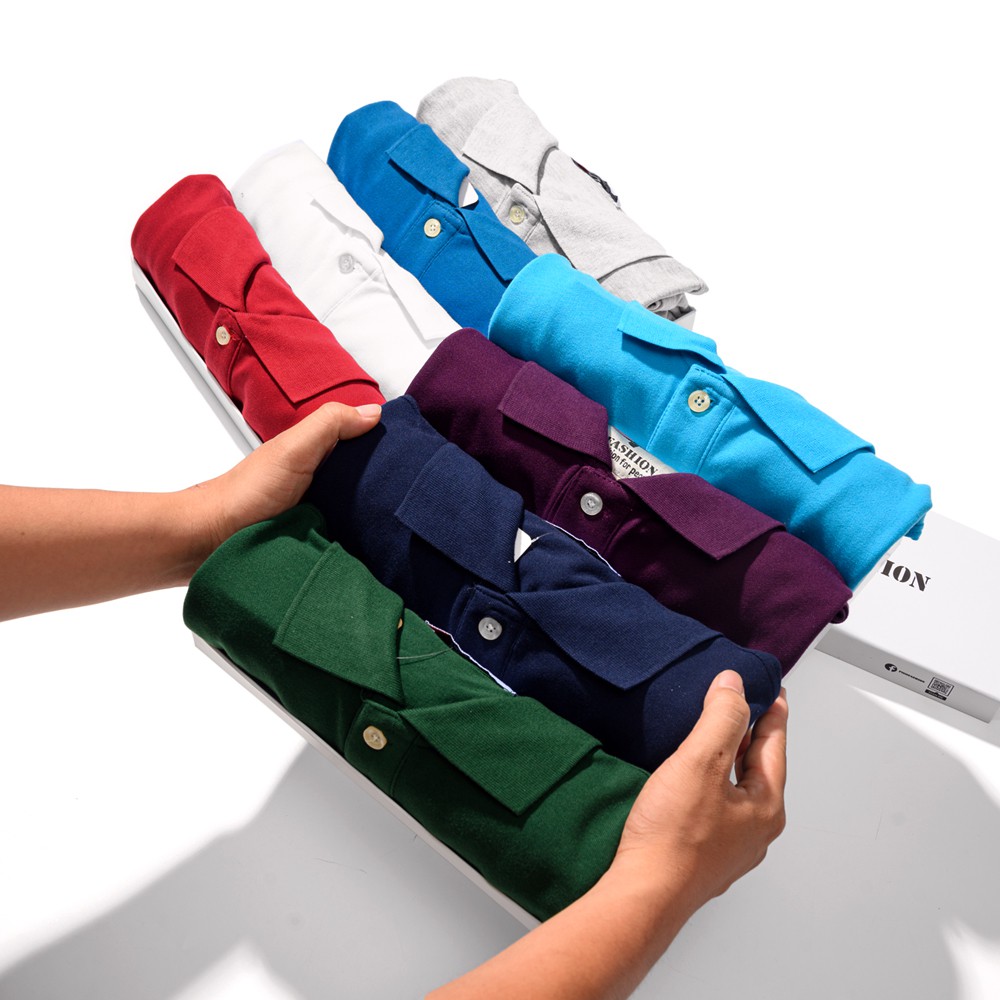 Áo thun nam polo cao cấp Pigofashion Zab19 Xanh đen | BigBuy360 - bigbuy360.vn