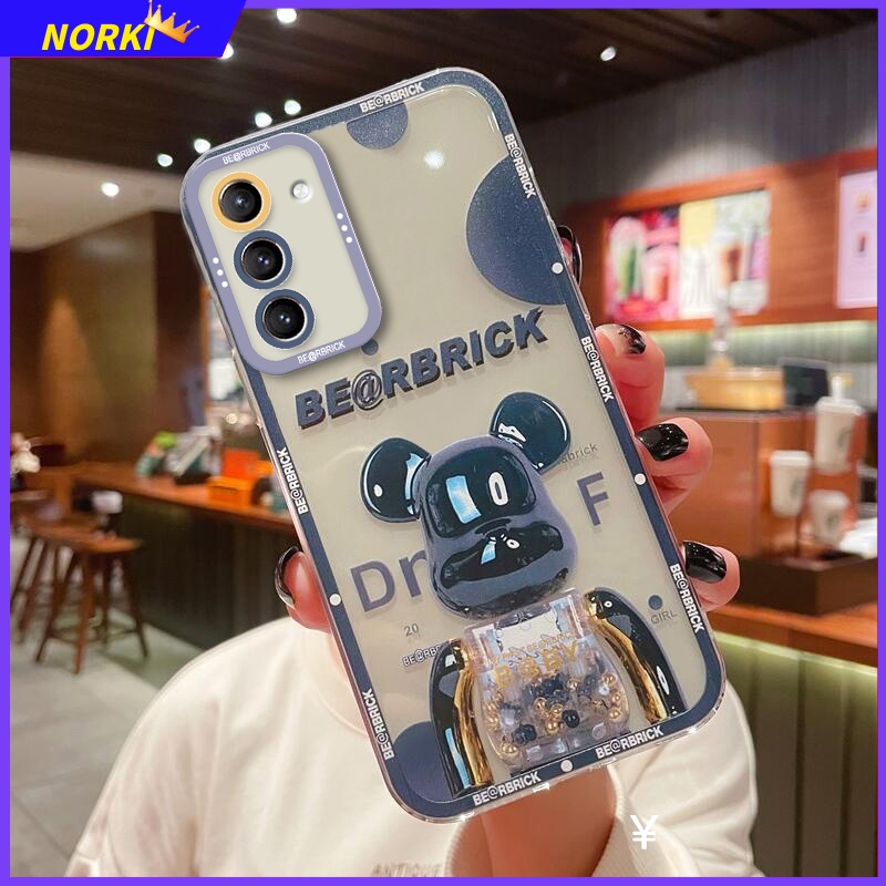Ốp Điện Thoại Silicon In Hình Gấu Dễ Thương Cho Samsung Galaxy S22 S21 S20 Plus S21FE S20FE Note 10 Plus Note 20 Ultra