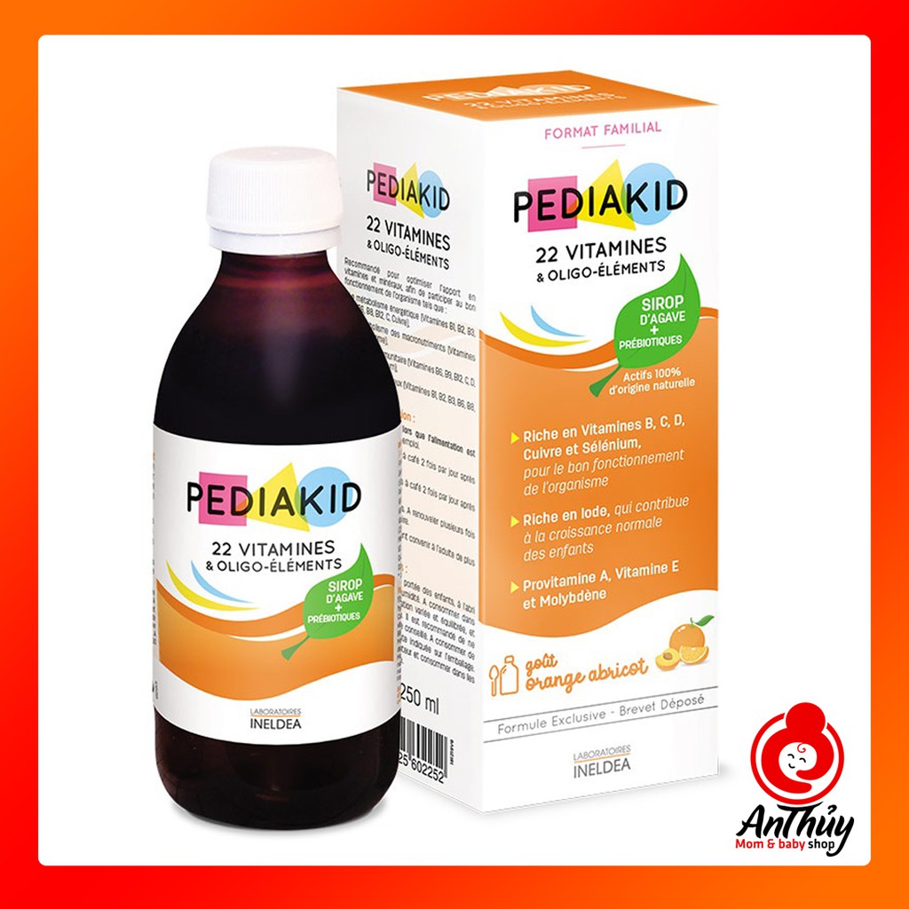 Pediakid 22 vitamin cho bé
