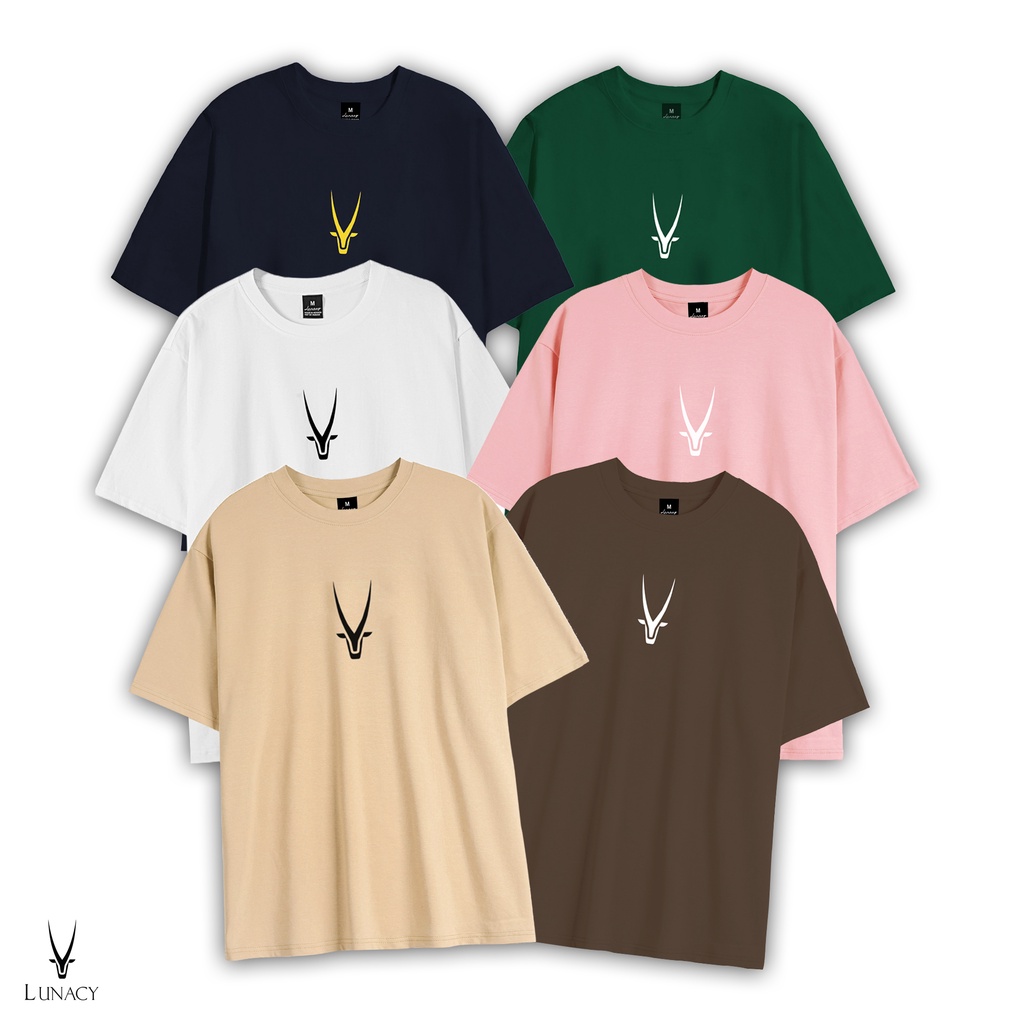 Áo thun tay lỡ PSYCHO phông Unisex nam nữ Cotton oversize form rộng LUNACY