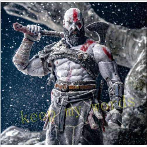 Neca Mô Hình Nhân Vật God Of War 4 Kratos 18cm