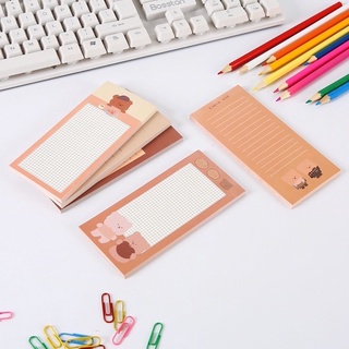 Giấy note gấu nâu tệp 50 tờ