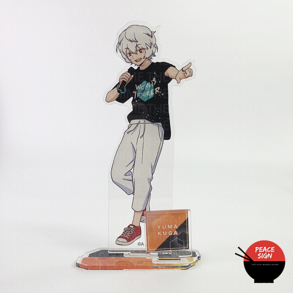 Standee WORLD TRIGGER ver BAN NHẠC Kỷ nguyên Trigger tượng acrylic standee anime mica chibi trang trí mô hình