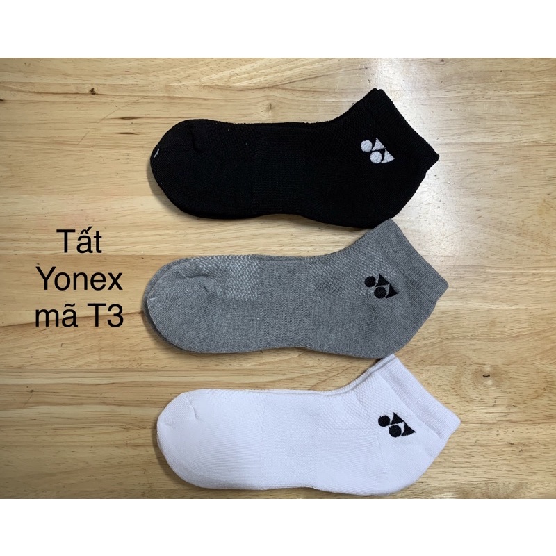 Tất  thể thao cầu lông ngắn mã T3 hàng dày loại 1