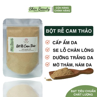 Bột Rễ Cam Thảo Shin Beauty Nguyên Chất dưỡng sáng ẩm da