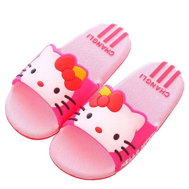 [Rẻ Vô Địch] Dép Đi Biển Hello Kitty Cho Bé Gái