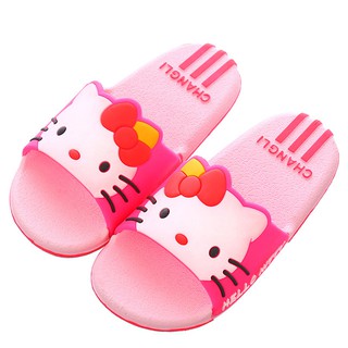 [Rẻ Vô Địch] Dép Đi Biển Hello Kitty Cho Bé Gái