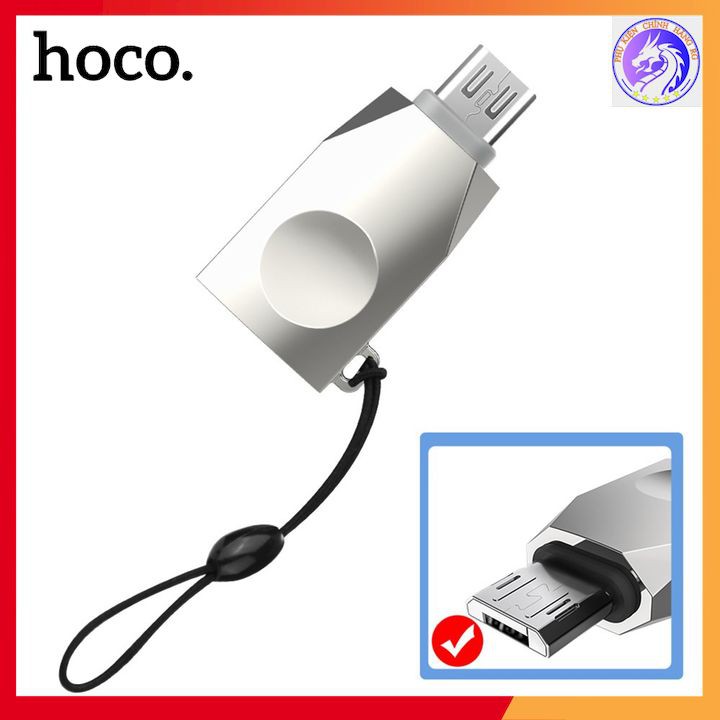 Đầu Chuyền OTG Micro USB Ra Đầu USB 3.0 Hoco UA10 Chính Hãng