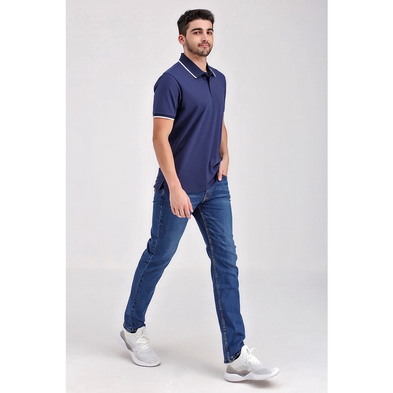 Áo thun cổ bẻ form vừa trơn , chuẩn form, sang trọng,thanh lịch John Henry - KS21SS14T-SCWK