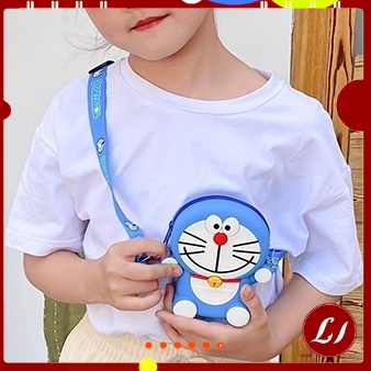Túi, balo mini đeo chéo SILICON DISNEY hình thú dễ thương cho bé- labi kid