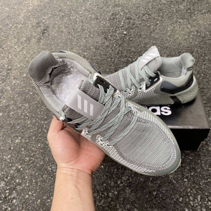 [fullbox, hình thật] Giày alphabounce xanh rêu nam