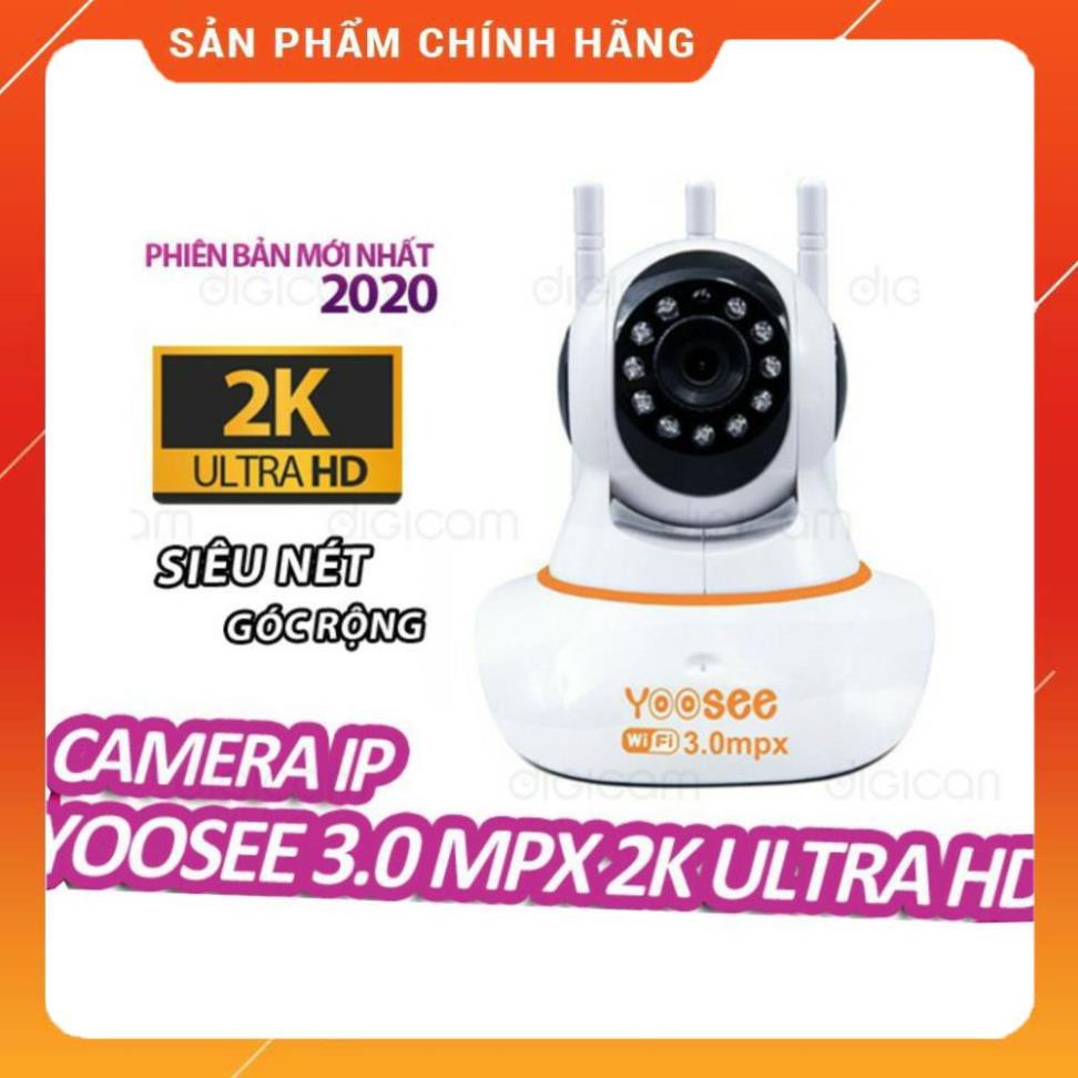 [FREESHIP - Bảo hành 12 tháng] Camera IP YooSee 3.0mpx - Ultra HD 2K Siêu nét | BigBuy360 - bigbuy360.vn