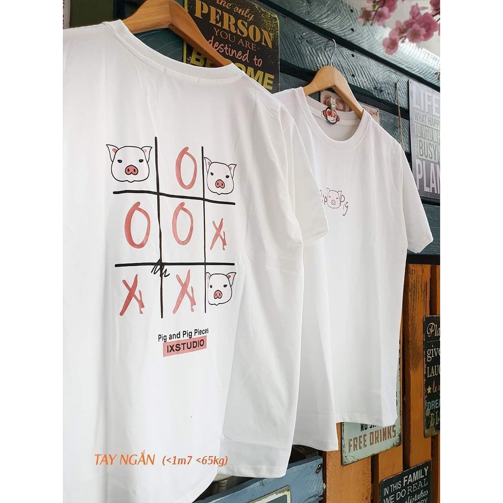 Áo thun tay ngắn unisex