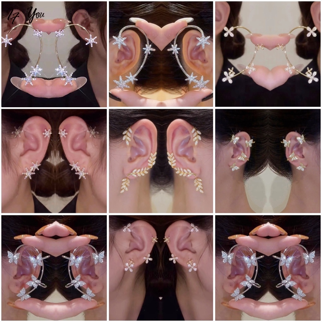 Khuyên vành tai AY thiết kế đa dạng thời trang cho nữ