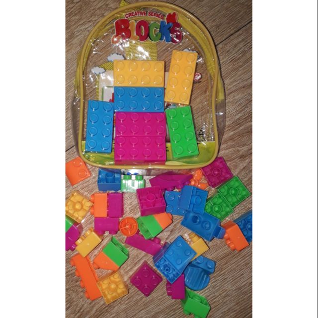 Giỏ lắp ráp Mô hình đa năng Block5 EN71_421 có nhiều chi tiết bằng nhựa ABS