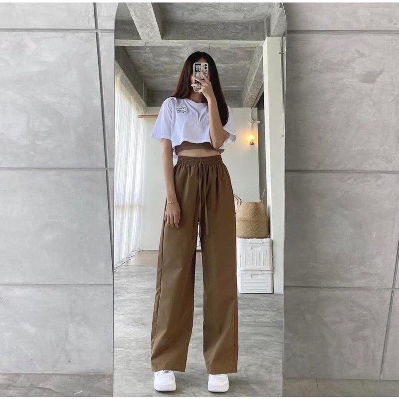 Quần Suông Ống Rộng Ulzzang Hàn Quốc