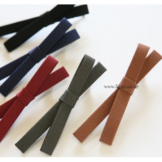 Kẹp tóc hình nơ phong cách Hàn Quốc đáng yêu