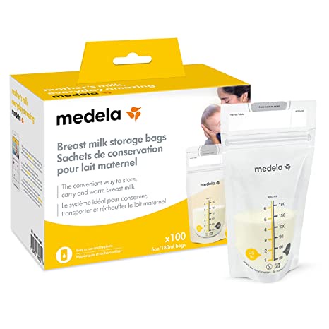 TÚI TRỮ SỮA MEDELA BREAST MILK STORAGE BAGS DUNG TÍCH 180ML
