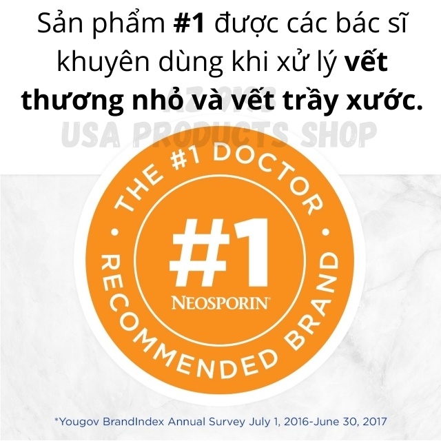 Kem Mờ Sẹo NEOSPORIN Mỹ - Giảm Đau, Giảm Sưng Rát Các Vết Thương Nhỏ, Đứt Tay, Bỏng , Vết Đốt Côn Trùng - Az 9193