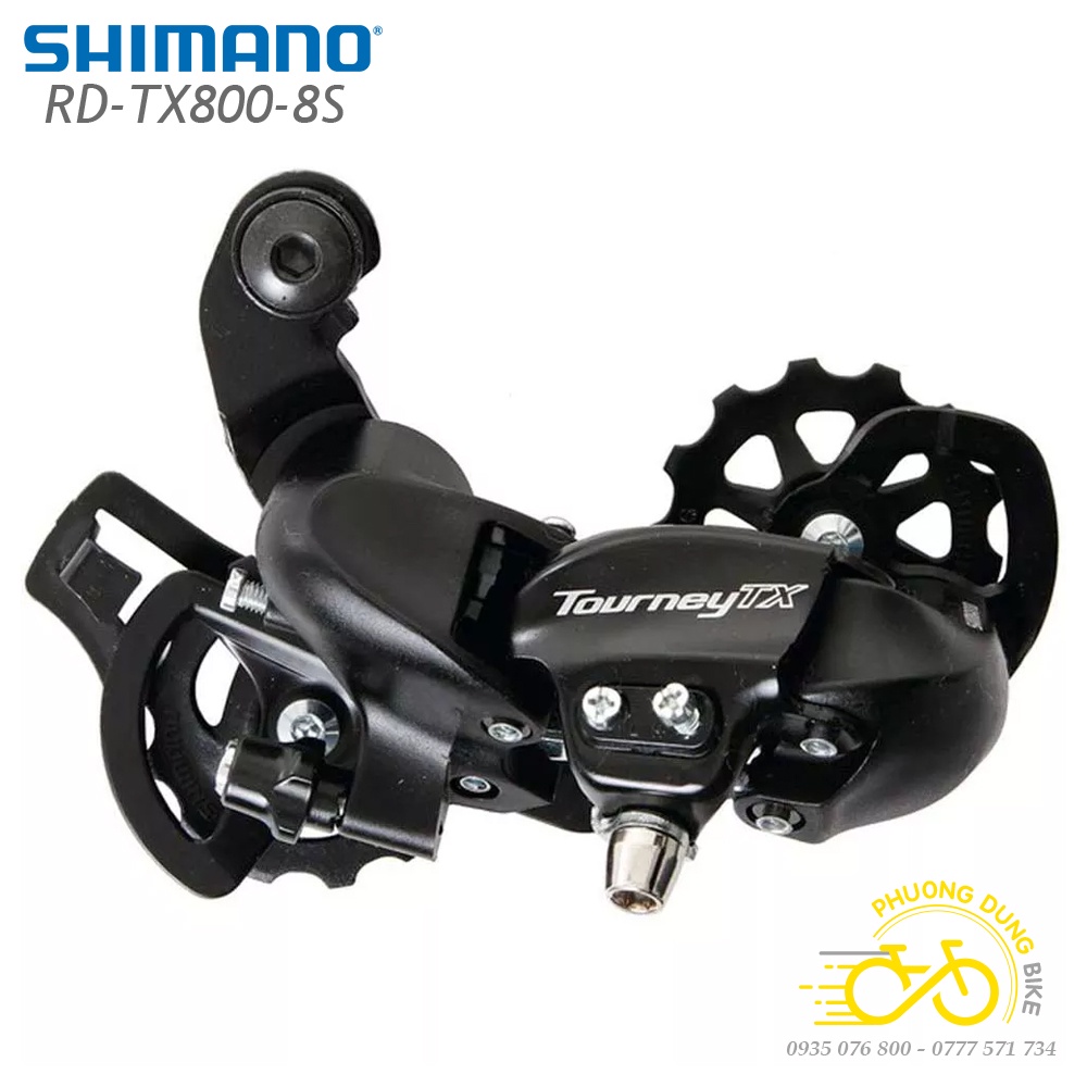 Củ cùi đề sau xe đạp SHIMANO TOURNEY RD TX800 7-8 Speed - Hàng chính Hãng