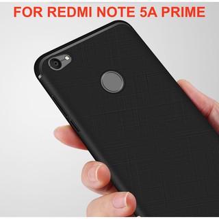 Ốp Xiaomi Redmi Note 5A Prime silicone vân xước FASHION CASE