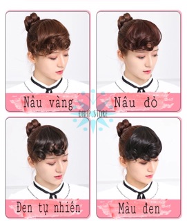 Tóc Giả Mái Xoăn Cao Bồi