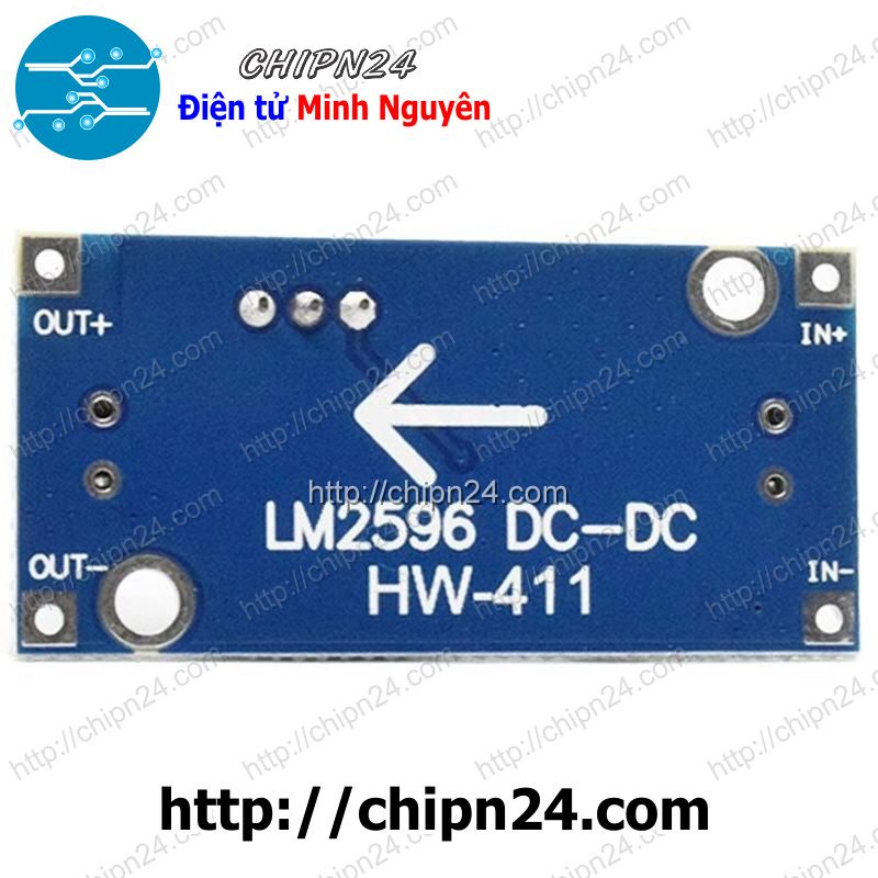 Mạch Nguồn Giảm Áp DC LM2596 3A ADJ