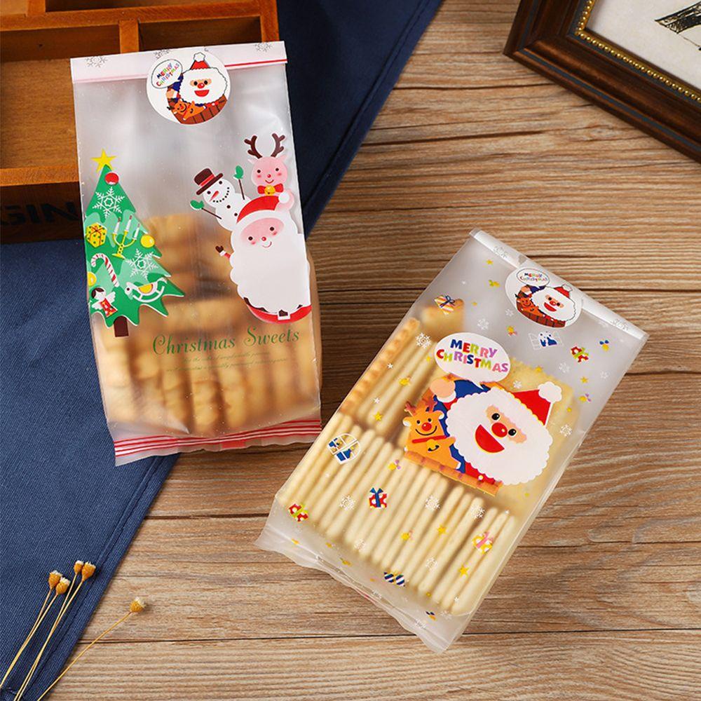 Bộ 50 Túi Đựng Kẹo Giáng Sinh Mới