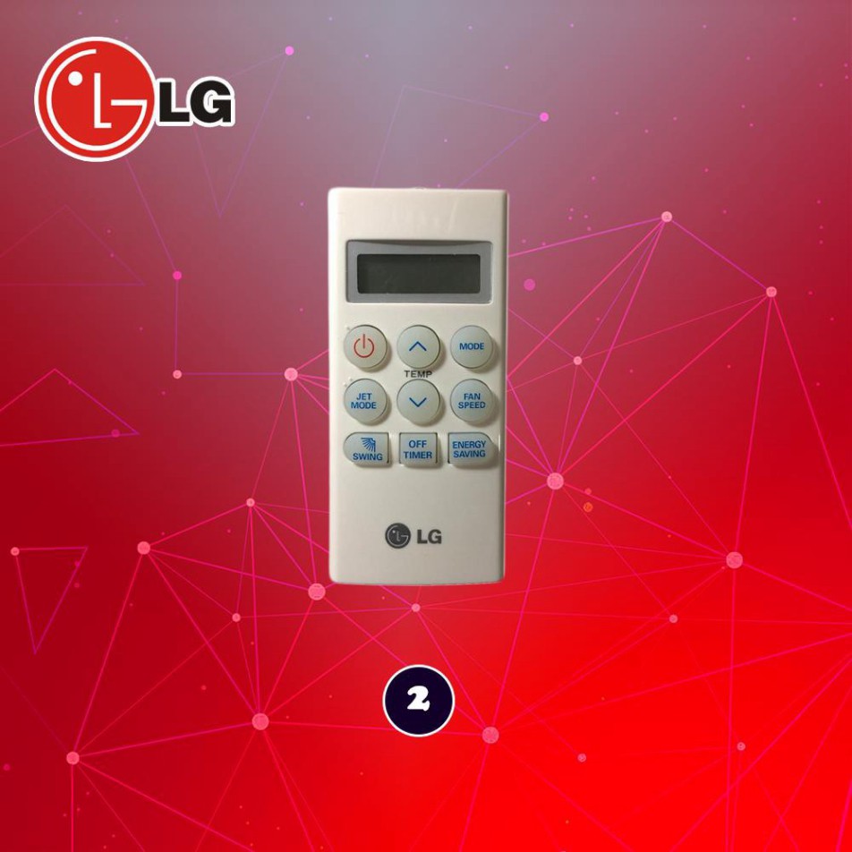 Điều khiển điều hoà LG Remote máy lạnh LG Mẫu Đẹp Phím Mềm