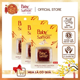 Saffron Set 3gram Baby Saffron - Nhụy Hoa Nghệ Tây nhập khẩu Ấn độ chuyên sỉ