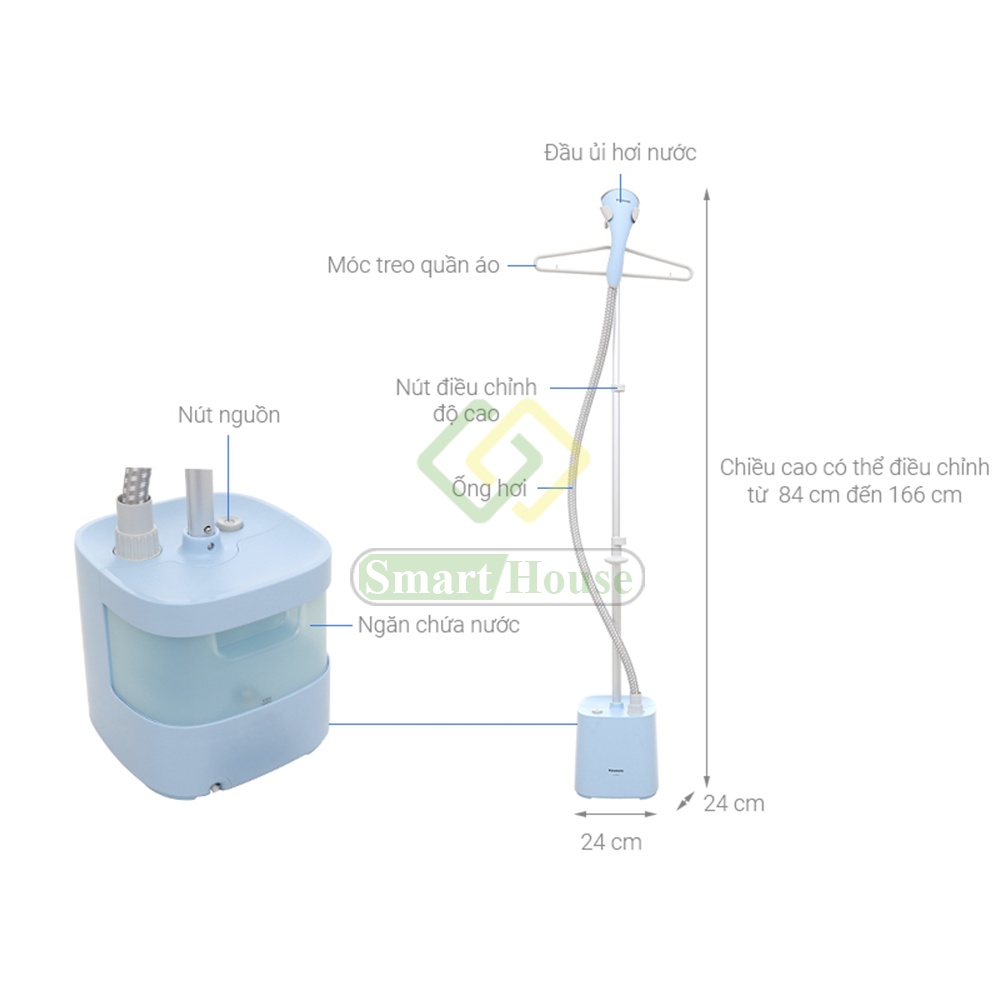 NI-GSE050ARA- Bàn Ủi Hơi Nước Panasonic NI-GSE050ARA - Bảo Hành 12 Tháng - Hàng Chính Hãng - Smart House