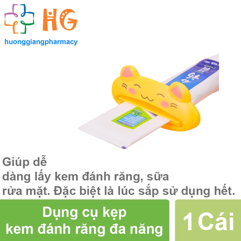 Dụng cụ kẹp kem đánh răng đa năng