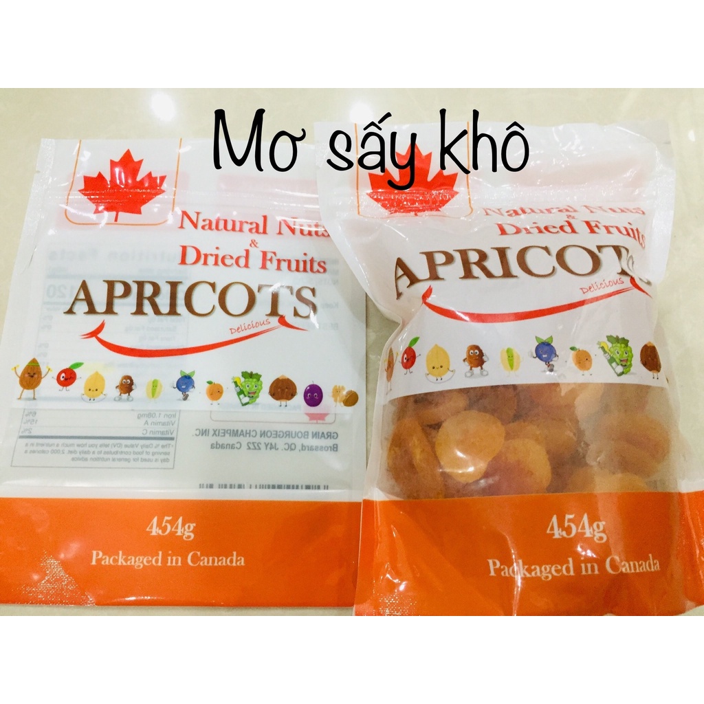 Mơ sấy khô 454gr - Apricots